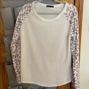 Brand new white long sleeve shirt